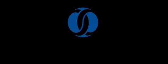 Логотип Європейського банку реконструкції та розвитку з синім графічним символом над назвою організації Логотип Європейського банку реконструкції та розвитку з синім графічним символом над назвою організації